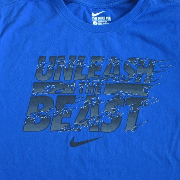 nike unleash the beast t shirt